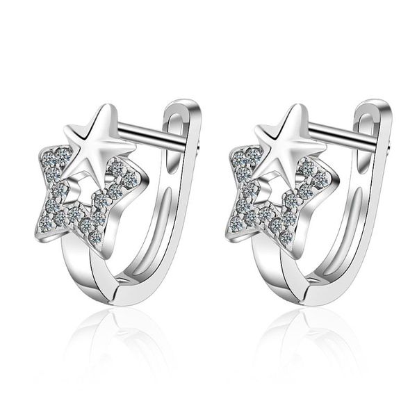 2020 fashion women hoop earrings simple silver color cute star zircon earrings girls female chic jewelry aros aretes, Golden;silver
2020 fashion women hoop earrings simple silver color cute star zircon earrings girls female chic jewelry aros aretes, Golden;silver