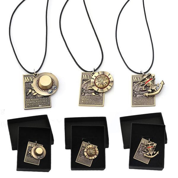 chokers japanese anime one piece necklace fashion cosplay luffy pirate skull metal pendant rope choker jewelry gift souvenir, Golden;silver
chokers japanese anime one piece necklace fashion cosplay luffy pirate skull metal pendant rope choker jewelry gift souvenir, Golden;silver