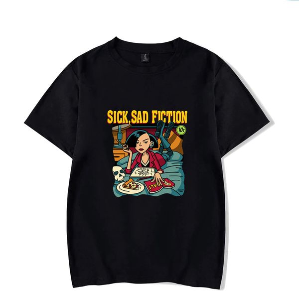 sick sad художественной черные тенниска женщины harajuku kawaii tshirt gothic эстетическая streetwear camisetas verano mujer корейские одежд
sick sad художественной черные тенниска женщины harajuku kawaii tshirt gothic эстетическая streetwear camisetas verano mujer корейские одежд