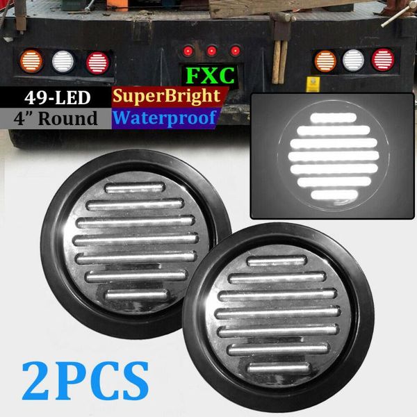 universal 12v 2pcs 4 inch 49led round truck trailer trailer tail light reverse reverse rear parking tail lights
universal 12v 2pcs 4 inch 49led round truck trailer trailer tail light reverse reverse rear parking tail lights