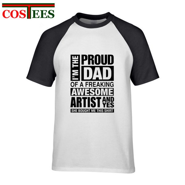 cool tee artist dad t shirt men i'm proud dad of freaking awesome artist t-shirt apparel father birthday gift casual shirt
cool tee artist dad t shirt men i'm proud dad of freaking awesome artist t-shirt apparel father birthday gift casual shirt