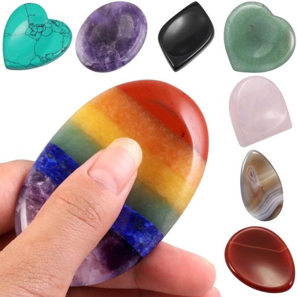 tumbeelluwa thumb worry stone healing crystal pocket palm stone for anxiety stress relieve,assorted shaped chakra reiki, Pink;blue
tumbeelluwa thumb worry stone healing crystal pocket palm stone for anxiety stress relieve,assorted shaped chakra reiki, Pink;blue