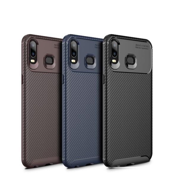 tpu phone cover carbon fiber shock-proof phone case frosted concise mobile phone protective back cover for samsung a6s
tpu phone cover carbon fiber shock-proof phone case frosted concise mobile phone protective back cover for samsung a6s