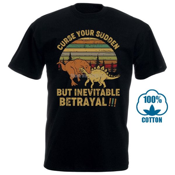 firefly dinosaur curse your sudden but inevitable t shirt black cotton men s 4xl
