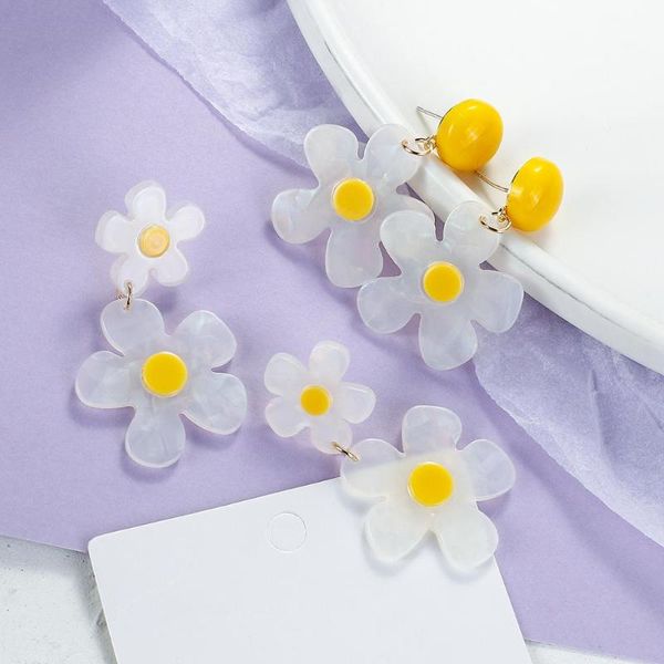 lifefontier korea double flower earrings sweet cute transparent acrylic flower big earrings 2020 fashion women statement jewelry, Silver
lifefontier korea double flower earrings sweet cute transparent acrylic flower big earrings 2020 fashion women statement jewelry, Silver