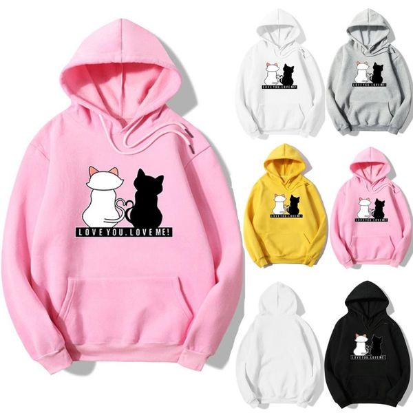 2020 women's new style love you.love me casual cat letter drawstring long-sleeved hooded sweatshirt casual fashion selling, Gray;blue
2020 women's new style love you.love me casual cat letter drawstring long-sleeved hooded sweatshirt casual fashion selling, Gray;blue