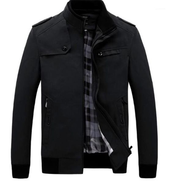 zipper mens coats casual long sleeve males clothing panelled mens designer jackets fashion loose stand collar, Black;brown
zipper mens coats casual long sleeve males clothing panelled mens designer jackets fashion loose stand collar, Black;brown