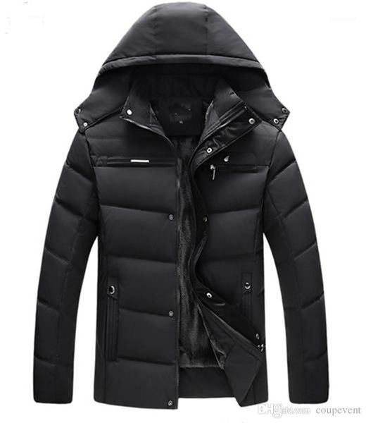 hooded solid color thick jacket male clothing fashion mens down-filled coat winter warm zipper coats casual, Black;brown
hooded solid color thick jacket male clothing fashion mens down-filled coat winter warm zipper coats casual, Black;brown