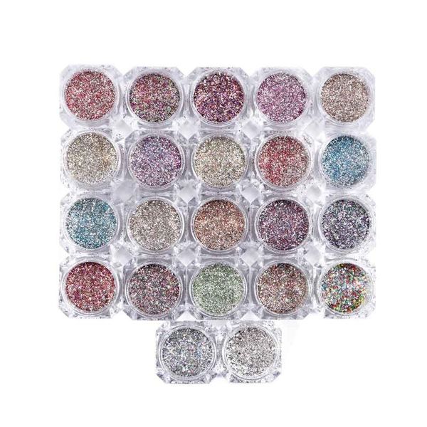 1 box champagne mix nail glitter powder dust shiny nail sequins powder uv gel manicure art decorations diy tool, Silver;gold
1 box champagne mix nail glitter powder dust shiny nail sequins powder uv gel manicure art decorations diy tool, Silver;gold