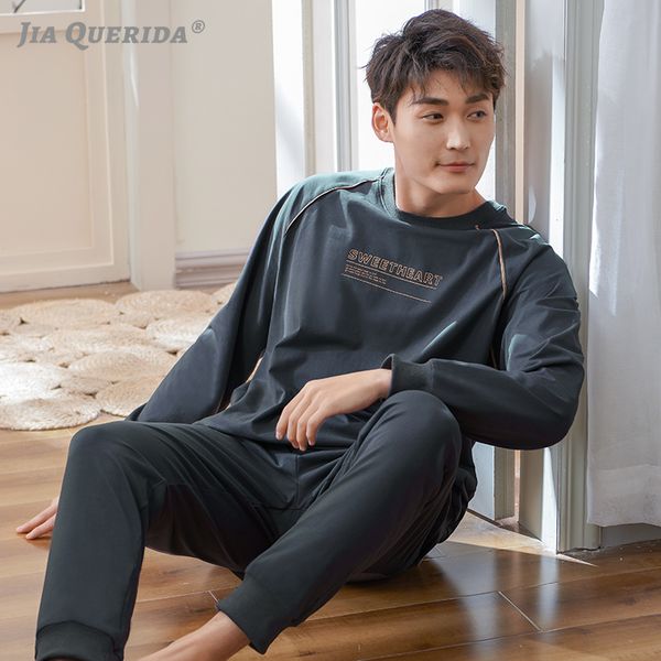 men's sleepwear pajama men 100% pure cotton letter printing solid pajamas pullover smart casual dark grey big set sporty, Black;brown
men's sleepwear pajama men 100% pure cotton letter printing solid pajamas pullover smart casual dark grey big set sporty, Black;brown
