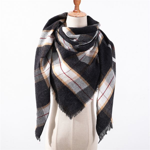 bandanas 2021 winter triangle scarf for women plaid warm cashmere scarves female shawls lady bandana wraps blanket, Blue;gray
bandanas 2021 winter triangle scarf for women plaid warm cashmere scarves female shawls lady bandana wraps blanket, Blue;gray