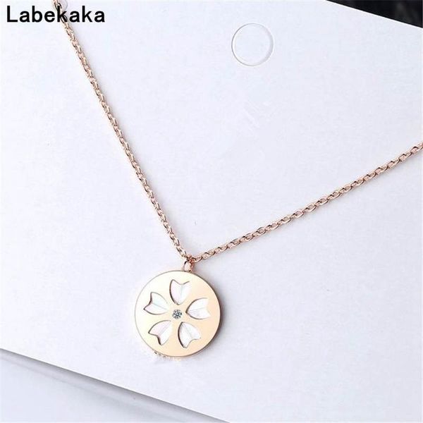 labekaka flower pendant short clavicle chain necklace cz crystal stainless steel party jewelry accessories gift, Silver
labekaka flower pendant short clavicle chain necklace cz crystal stainless steel party jewelry accessories gift, Silver