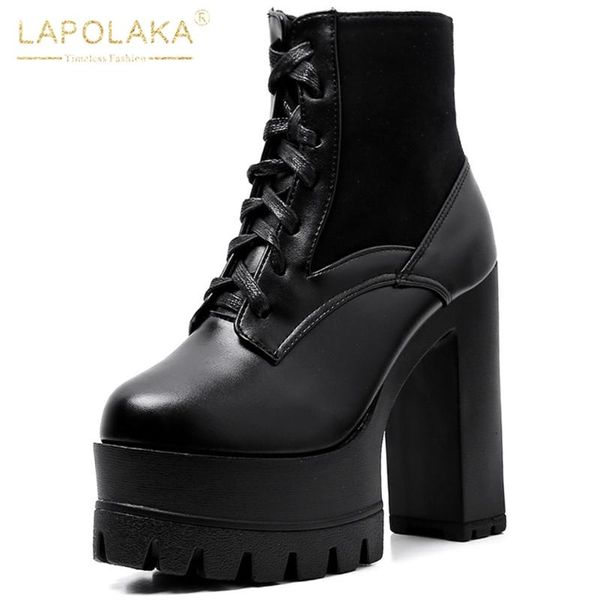lapolaka 2020 мода новая площадь высокий каблук весна осень сапоги женские zip up платформа удобный офис обувь женские сапоги, Black
lapolaka 2020 мода новая площадь высокий каблук весна осень сапоги женские zip up платформа удобный офис обувь женские сапоги, Black