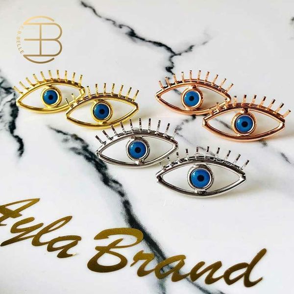 2020 new minimalist cute gold rose gold color hollow evil eye stud earrings for women lady's everyday jewelry, Golden;silver
2020 new minimalist cute gold rose gold color hollow evil eye stud earrings for women lady's everyday jewelry, Golden;silver