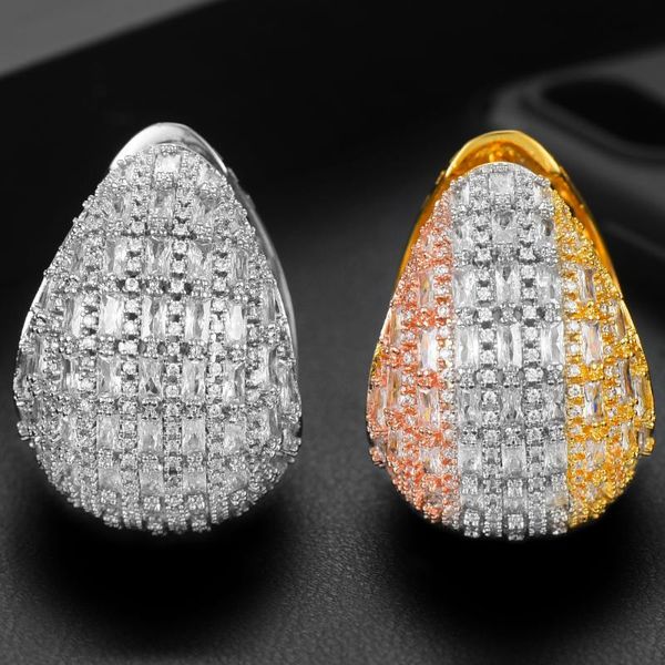 godki 2020 new exquisite noble hoop earrings trendy charms dubai round design statement earring for women wedding jewelry, Golden;silver
godki 2020 new exquisite noble hoop earrings trendy charms dubai round design statement earring for women wedding jewelry, Golden;silver