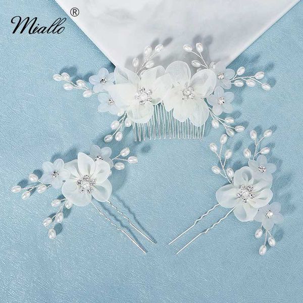 miallo handmade flower hair comb for women accessories silver color hair pins bridal wedding jewelry prom bride headpiece, Golden;silver
miallo handmade flower hair comb for women accessories silver color hair pins bridal wedding jewelry prom bride headpiece, Golden;silver