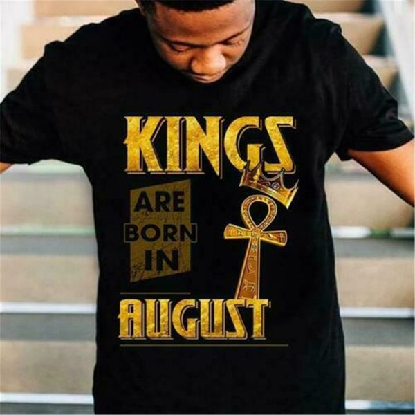 kings are born in august men t-shirt cotton s-3xl wholesale tee shirt
kings are born in august men t-shirt cotton s-3xl wholesale tee shirt