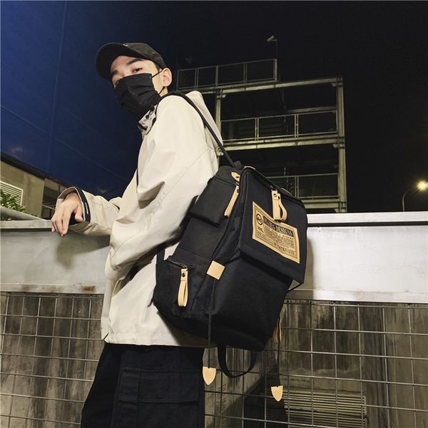 schoolbag womens korean-style street fashion canvas backpack mens high school student large-capacity backpack college style all-match fashio
schoolbag womens korean-style street fashion canvas backpack mens high school student large-capacity backpack college style all-match fashio