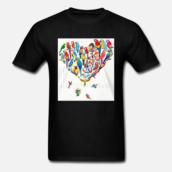 parrot heart popular tagless tee t-shirtnew t shirt spring summer 
parrot heart popular tagless tee t-shirtnew t shirt spring summer