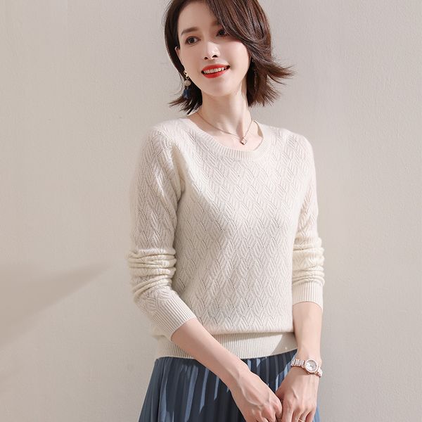 women's sweaters 2021 fashion o-neck 100% cashmere sweater bottoming slim women and pullovers long sleeve, White;black
women's sweaters 2021 fashion o-neck 100% cashmere sweater bottoming slim women and pullovers long sleeve, White;black