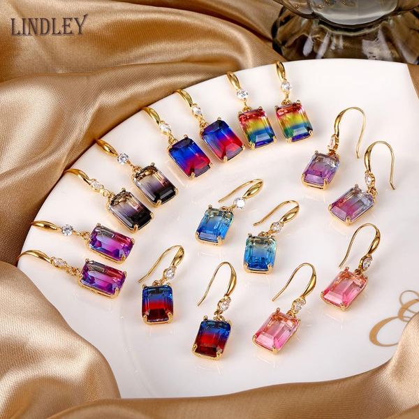 dangle & chandelier lindley drop bohemian women's earrings 585 rose gold square gradient tourmaline zircon earring luxury ladies jewelr, Silver
dangle & chandelier lindley drop bohemian women's earrings 585 rose gold square gradient tourmaline zircon earring luxury ladies jewelr, Silver