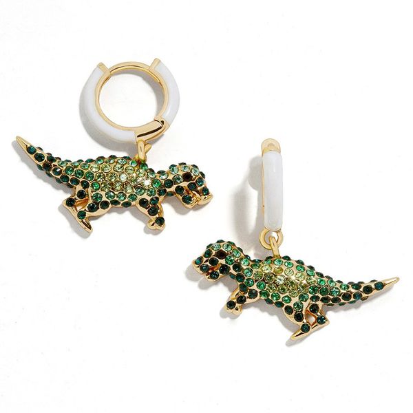 2020 new design fashion animal earring black white pink champagne rhinestone dinosaur charm small hoop earrings for women, Golden;silver
2020 new design fashion animal earring black white pink champagne rhinestone dinosaur charm small hoop earrings for women, Golden;silver