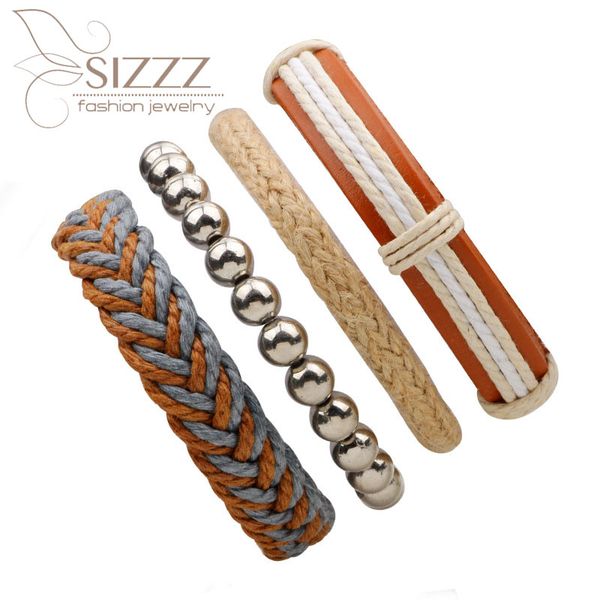 charm bracelets sizzz 2021 selling set multi-piece beaded leather wax rope weaving bracelet&bangles for men/women, Golden;silver
charm bracelets sizzz 2021 selling set multi-piece beaded leather wax rope weaving bracelet&bangles for men/women, Golden;silver