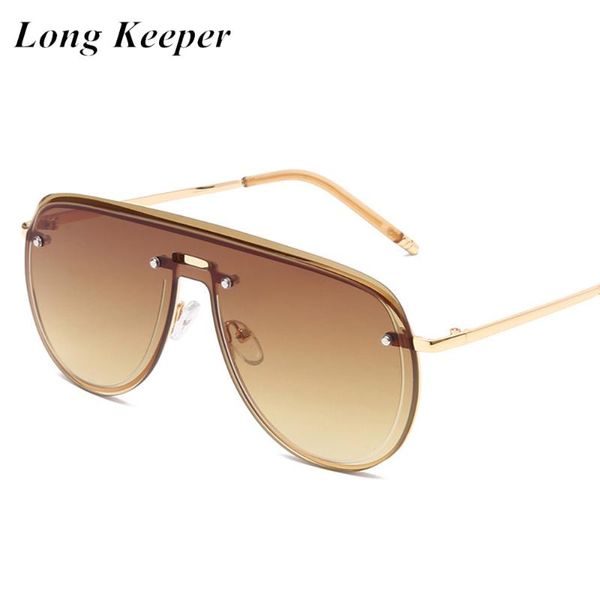 trendy rimless oversized sunglasses women men vintage brown sun glasses cool driving eyeware for male shades lunettes de soleil, White;black
trendy rimless oversized sunglasses women men vintage brown sun glasses cool driving eyeware for male shades lunettes de soleil, White;black