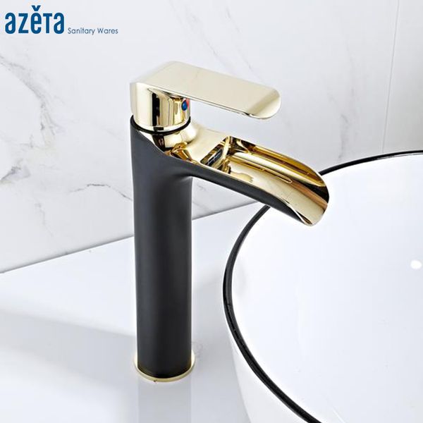 azeta basin faucet black bathroom waterfall water tap deck mounted brass faucet single handle basin sink mixer tap at4206hbg
azeta basin faucet black bathroom waterfall water tap deck mounted brass faucet single handle basin sink mixer tap at4206hbg