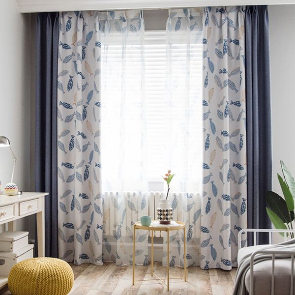 curtain & drapes custom curtains nordic living room children splice fish cotton cloth blackout tulle sheer valance m641
curtain & drapes custom curtains nordic living room children splice fish cotton cloth blackout tulle sheer valance m641