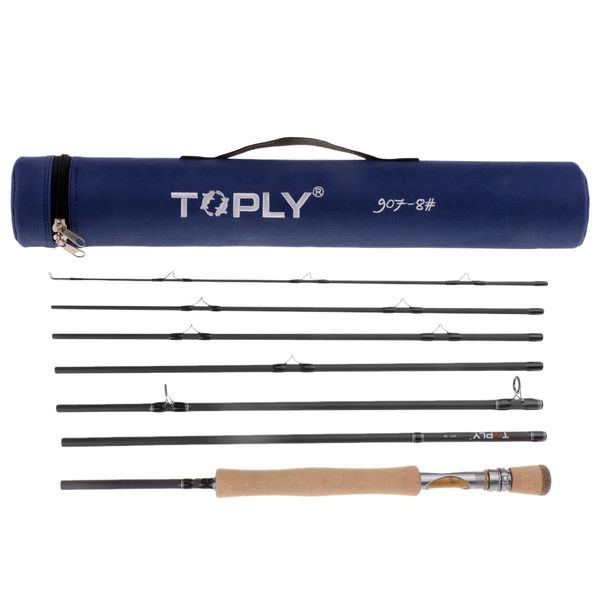 fly rod high performance 7 piece fast action 46t carbon fly fishing rod with rod tube
fly rod high performance 7 piece fast action 46t carbon fly fishing rod with rod tube