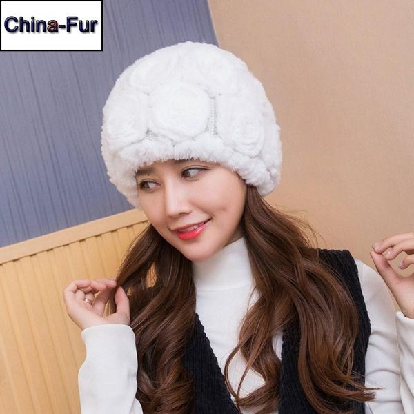 beanie/skull caps women real rex fur hat winter warm beanies cap 100% natural lady floral casual, Blue;gray
beanie/skull caps women real rex fur hat winter warm beanies cap 100% natural lady floral casual, Blue;gray