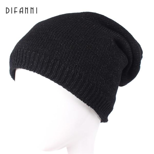 beanie/skull caps difanni female skullies beanies fall winter hat for women shiny glitter knit cap girl brand 2021, Blue;gray
beanie/skull caps difanni female skullies beanies fall winter hat for women shiny glitter knit cap girl brand 2021, Blue;gray