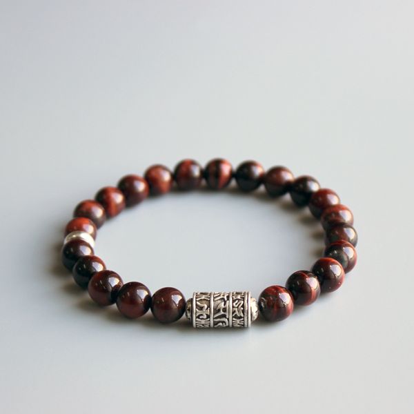 eastisan red tiger eye stone beads with tibetan buddhism mantra totem charm bracelet for man woman om mani padme hum jewelry y200810, Black
eastisan red tiger eye stone beads with tibetan buddhism mantra totem charm bracelet for man woman om mani padme hum jewelry y200810, Black