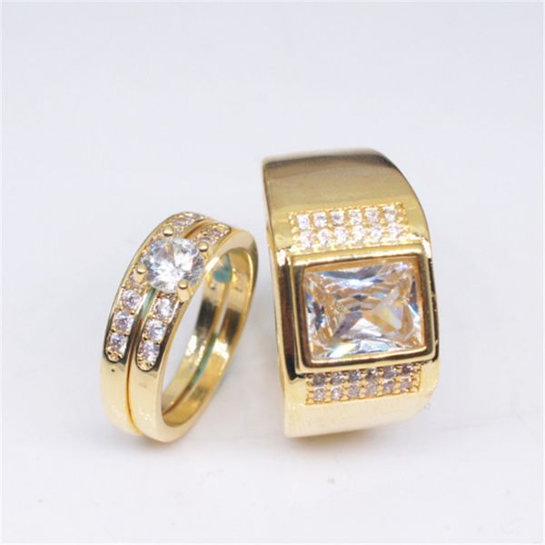 new fashion men's atmosphere golden women luxury couple rings party engagement wedding valentine's day gift jewelry wholesale, Slivery;golden
new fashion men's atmosphere golden women luxury couple rings party engagement wedding valentine's day gift jewelry wholesale, Slivery;golden