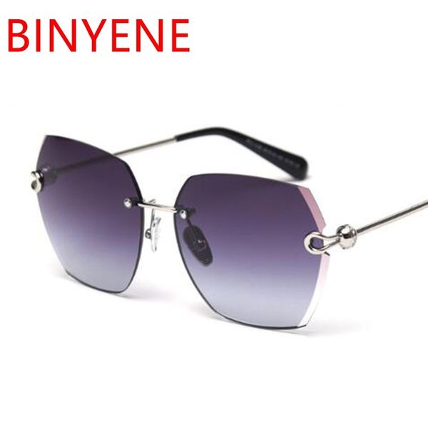 sunglasses designer rimless polarized trending 2021 fashion oversized women shades tinted pink eyewear, White;black
sunglasses designer rimless polarized trending 2021 fashion oversized women shades tinted pink eyewear, White;black