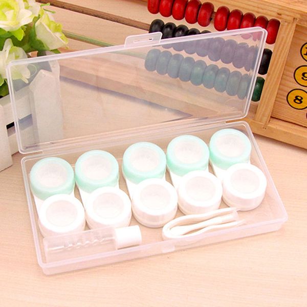used for contact lens display case 6 pairs of contact lens leakproof travel case practical and easy to carry glasses, Silver
used for contact lens display case 6 pairs of contact lens leakproof travel case practical and easy to carry glasses, Silver