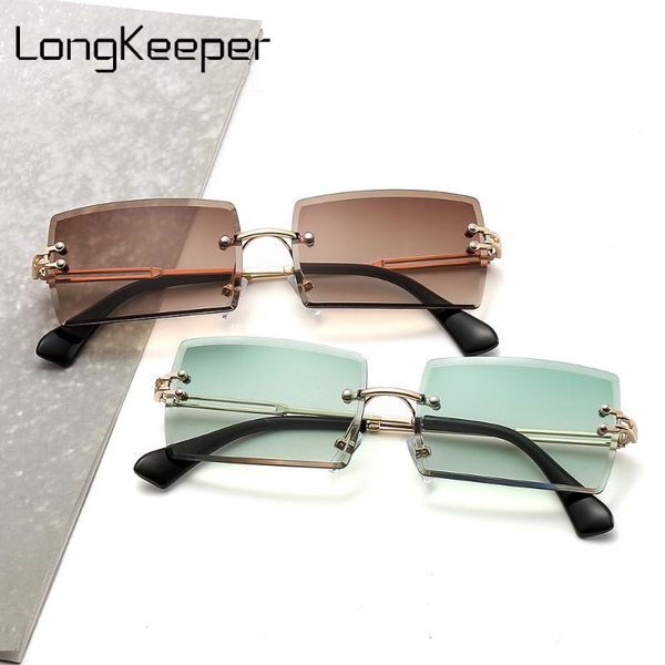 sunglasses longkeeper small rectangle women rimless square sun glasses for ladies 2021 summer style female uv400 green brown, White;black
sunglasses longkeeper small rectangle women rimless square sun glasses for ladies 2021 summer style female uv400 green brown, White;black