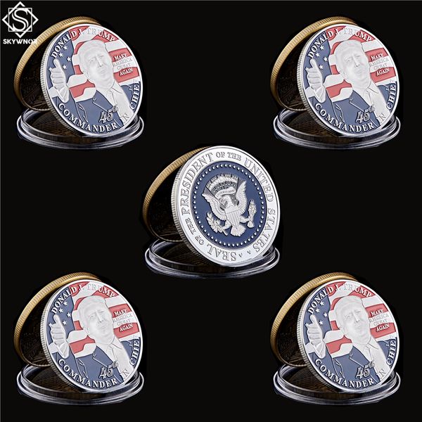 5pcs american 45th president donald trump coin craft us white house the statue of liberty silver replica badge collection
5pcs american 45th president donald trump coin craft us white house the statue of liberty silver replica badge collection