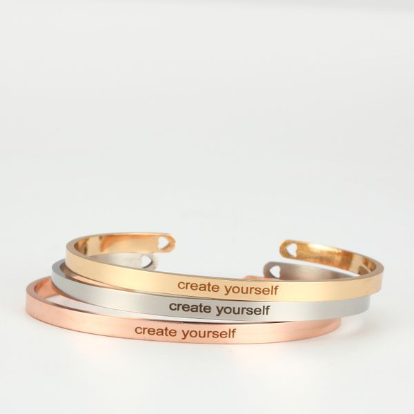 10pcs bracelet create yourself stainless steel open fashion women inspirational bracelet jewelry, Black
10pcs bracelet create yourself stainless steel open fashion women inspirational bracelet jewelry, Black