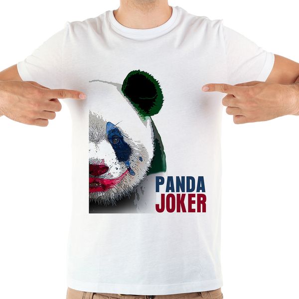 панда joker смешно тенниска мужчины летом новая белая случайный короткий рукав о-образный вырез ьоття tshirt прохладного унисекс битник стри
панда joker смешно тенниска мужчины летом новая белая случайный короткий рукав о-образный вырез ьоття tshirt прохладного унисекс битник стри