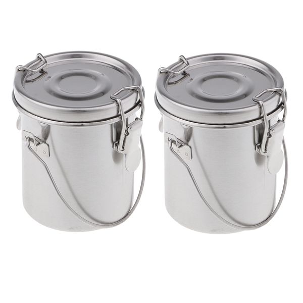 2 pack stainless steel artist paint washer brush cleaner seal bottle holder with handle and cover art supplies
2 pack stainless steel artist paint washer brush cleaner seal bottle holder with handle and cover art supplies
