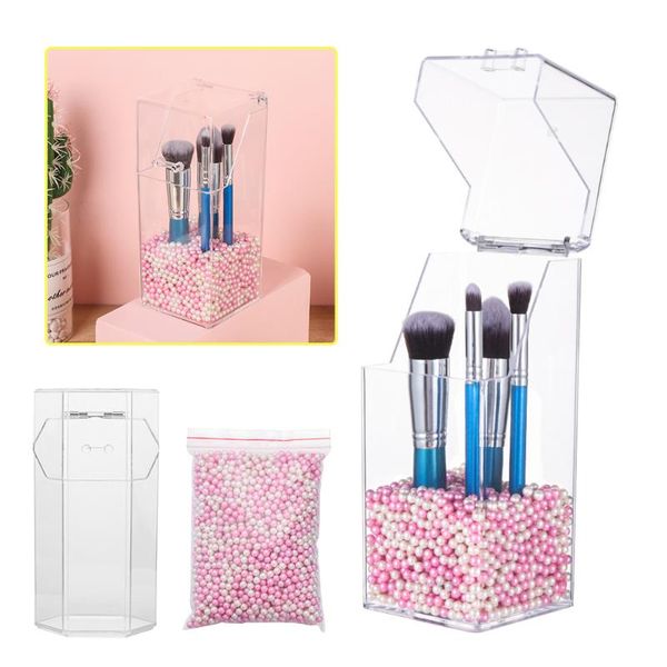 eyebrow tools & stencils 1pc fashion clear acrylic makeup brush holder with lid dustproof cosmetic storage case organizer home beauty
eyebrow tools & stencils 1pc fashion clear acrylic makeup brush holder with lid dustproof cosmetic storage case organizer home beauty