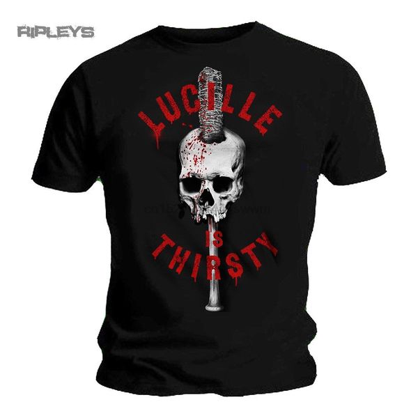 official t shirt the walking dead negan lucille is thirsty skull all sizes t shirts short sleeve leisure fashion summer
official t shirt the walking dead negan lucille is thirsty skull all sizes t shirts short sleeve leisure fashion summer