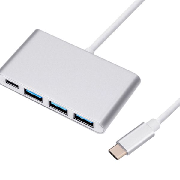 4 в 1 usb-концентратор c тип с до usb 3.0 pd адаптер разветвитель для проекторов silver
4 в 1 usb-концентратор c тип с до usb 3.0 pd адаптер разветвитель для проекторов silver