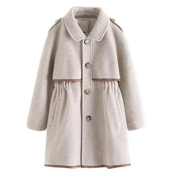 2020 winter coat for girls thick woolen jacket for girls fashion casual kids outerwear autumn england teenage clothes, Blue;gray
2020 winter coat for girls thick woolen jacket for girls fashion casual kids outerwear autumn england teenage clothes, Blue;gray