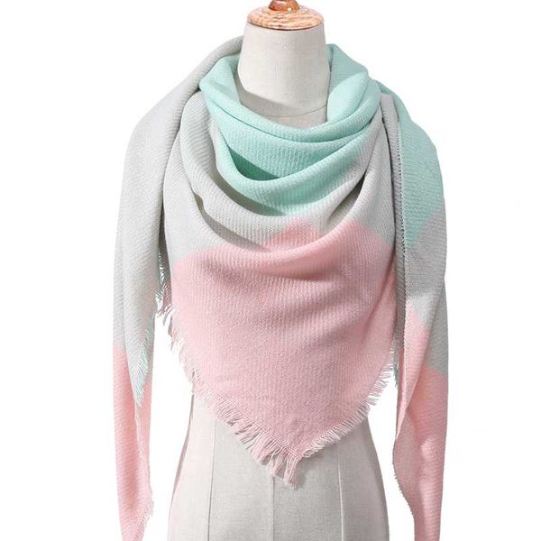 scarves 2021 vrouwen sjaal plaid winter kasjmier sjaals dame bandana neck warm knit driehoek bandage foulard echarpe femme wraps, Blue;gray
scarves 2021 vrouwen sjaal plaid winter kasjmier sjaals dame bandana neck warm knit driehoek bandage foulard echarpe femme wraps, Blue;gray