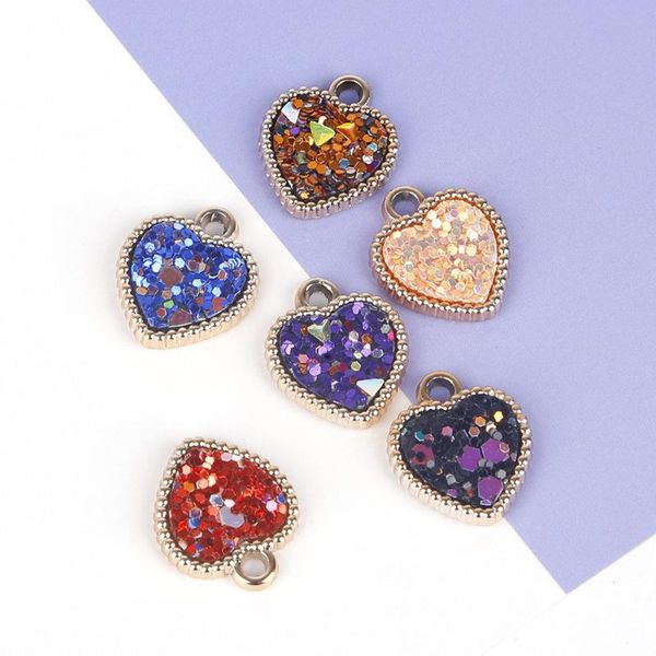 charms 1set women's acrylic pvc sequins pendants heart shape earrings necklace accessories for jewelry making diy findings, Bronze;silver
charms 1set women's acrylic pvc sequins pendants heart shape earrings necklace accessories for jewelry making diy findings, Bronze;silver