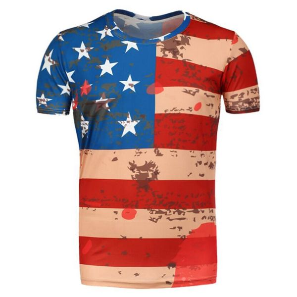 usa independence day america flag pattern sports shirt quick dry compression flexible gym fitness outdoor sports o neck t shirt, Gray;blue
usa independence day america flag pattern sports shirt quick dry compression flexible gym fitness outdoor sports o neck t shirt, Gray;blue