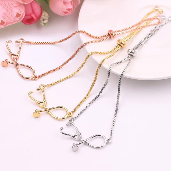3 colors unique stethoscope bracelet alloy women bracelet special gift for fashion jewelry for, Black
3 colors unique stethoscope bracelet alloy women bracelet special gift for fashion jewelry for, Black